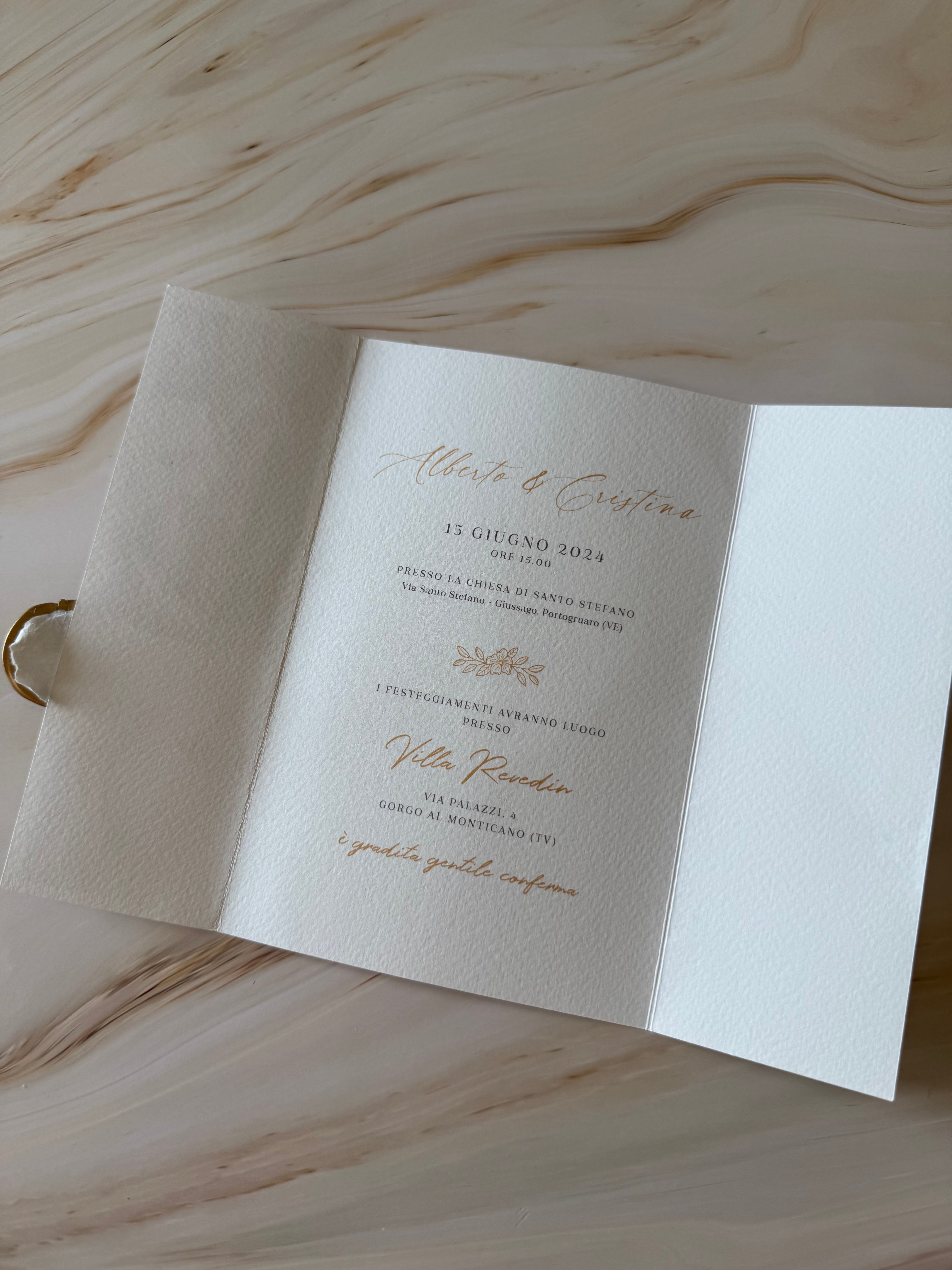 Luméa – Partecipazione di matrimonio