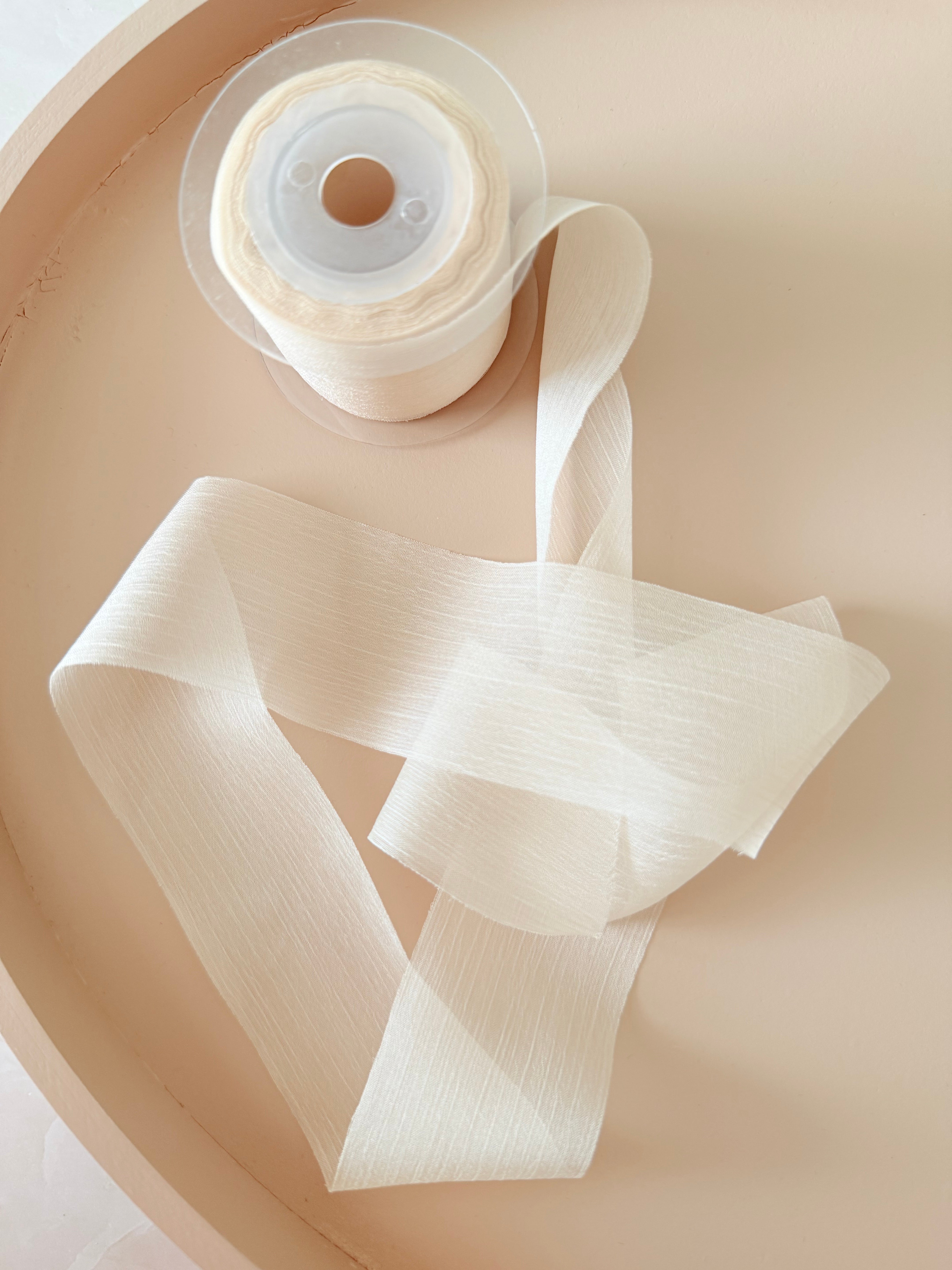 Nastro Chiffon Biscotto