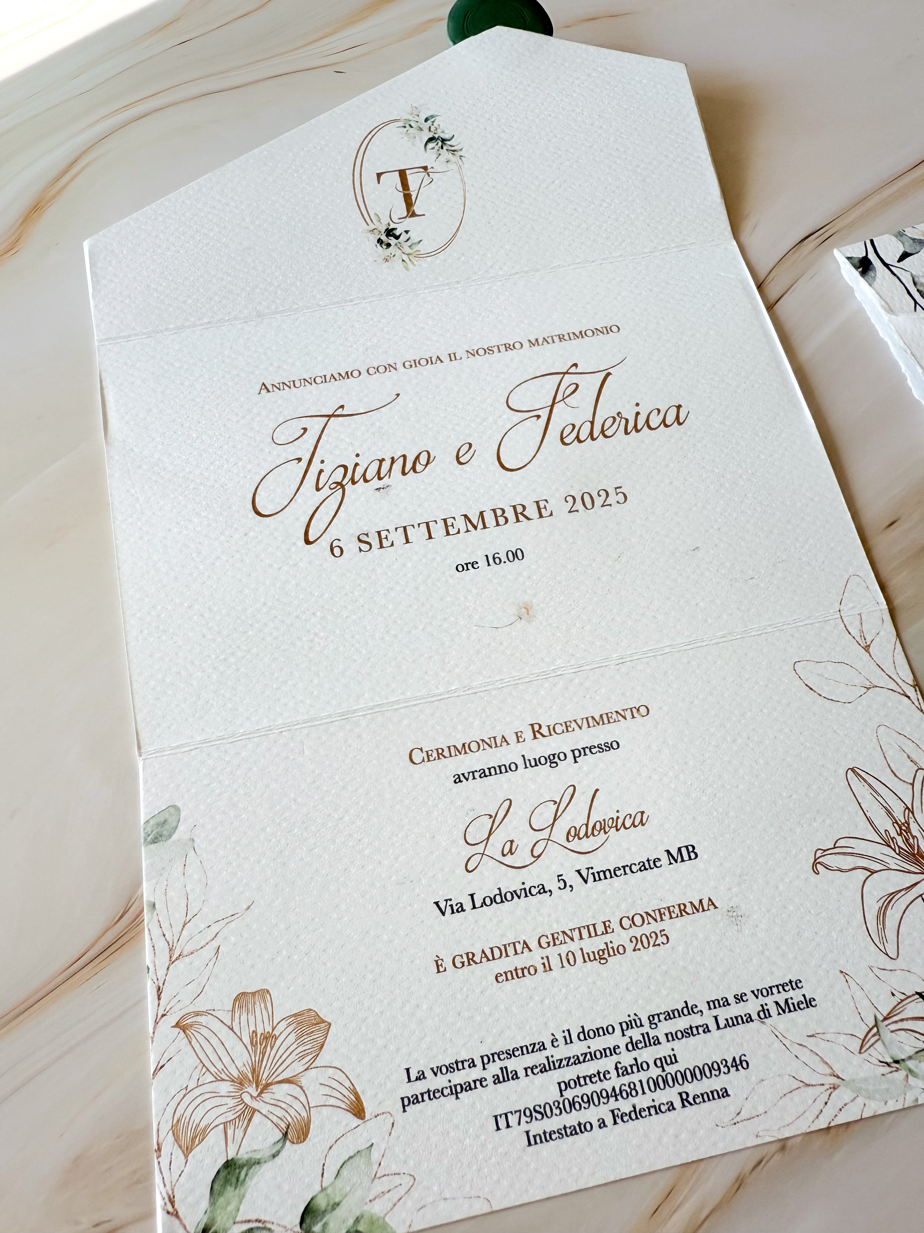 Blossom Lys - Partecipazioni di matrimonio