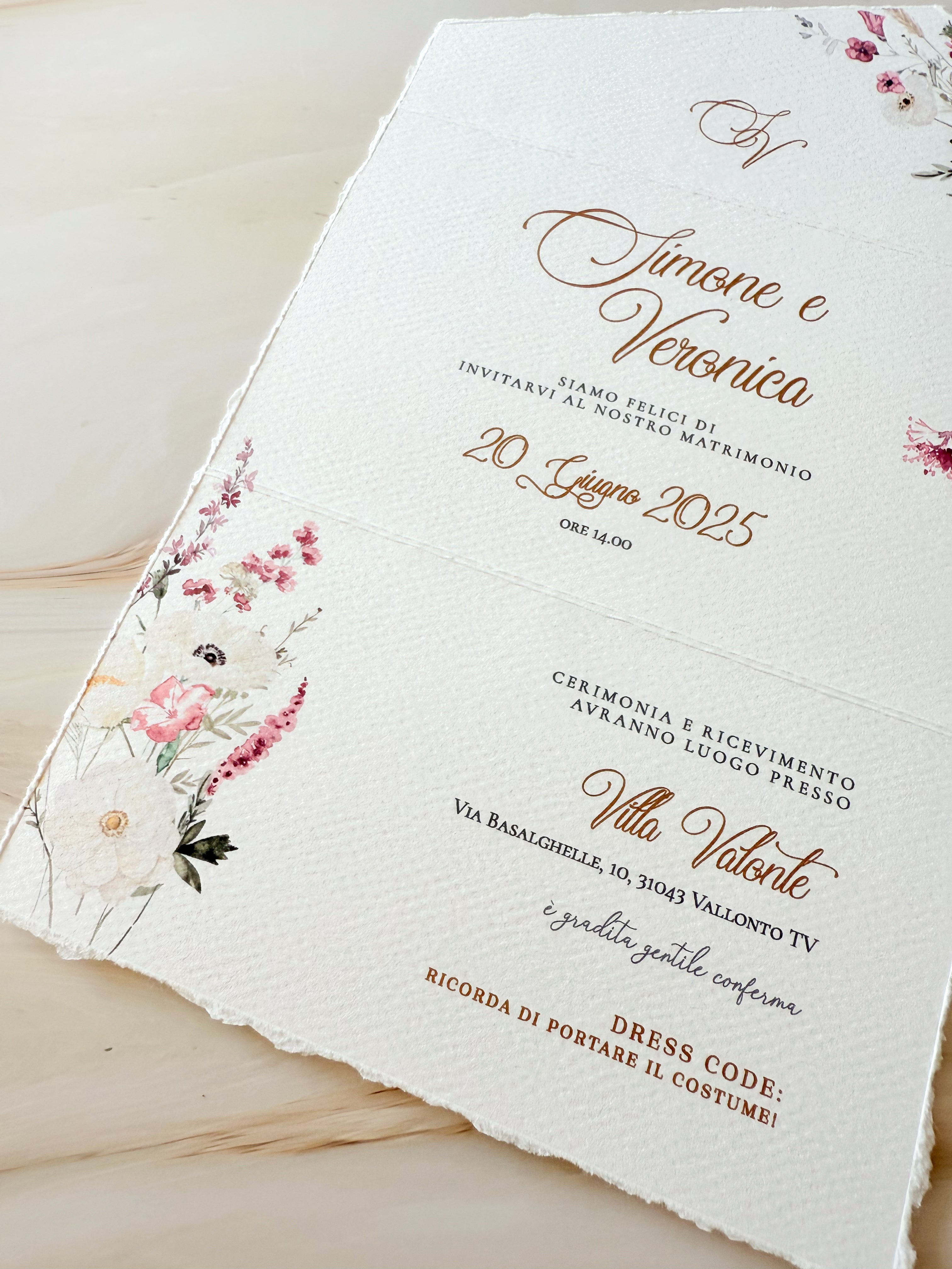 Blossom Eterna - Partecipazioni di matrimonio