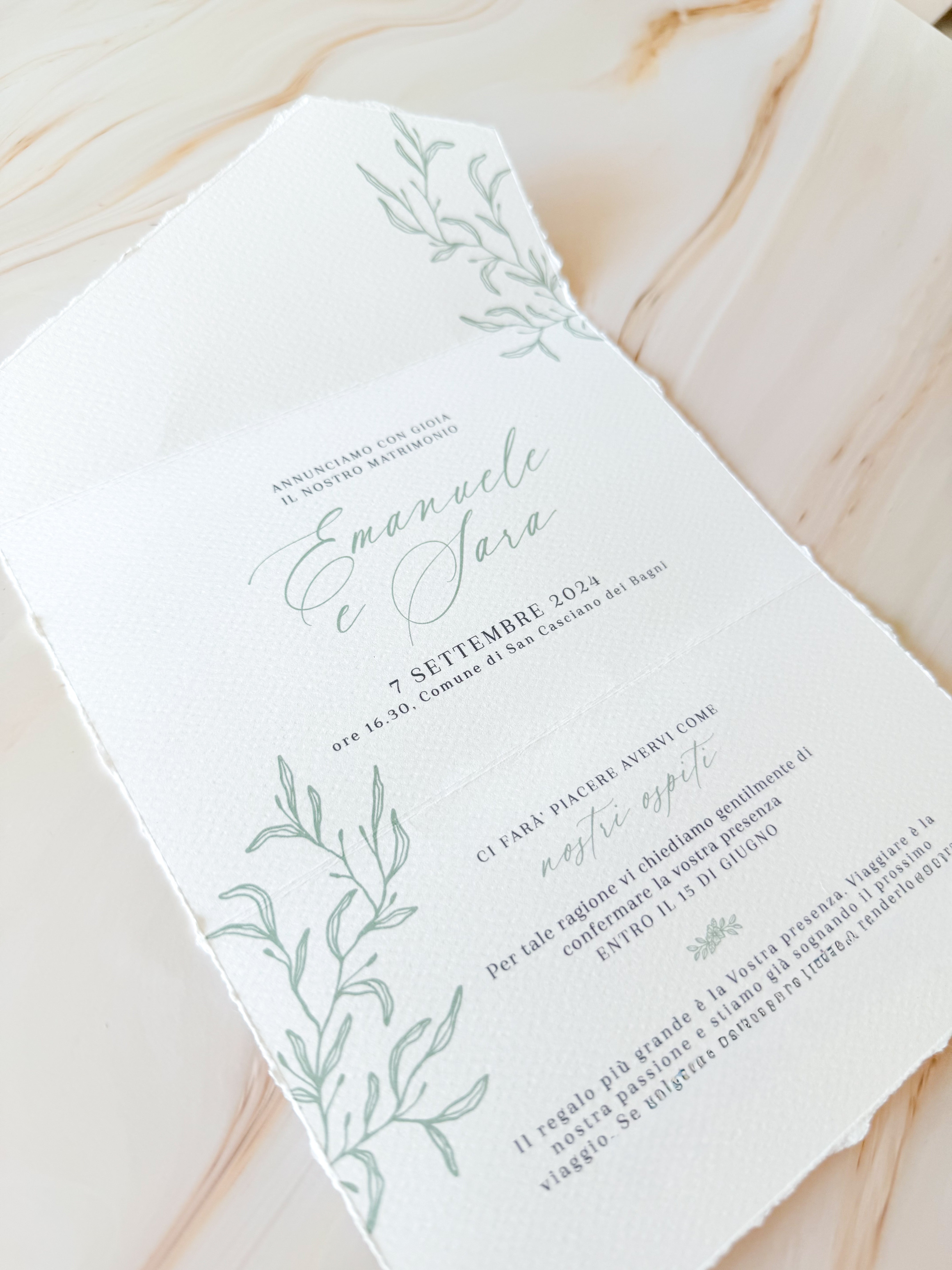 Blossom Poéme - Partecipazioni di matrimonio