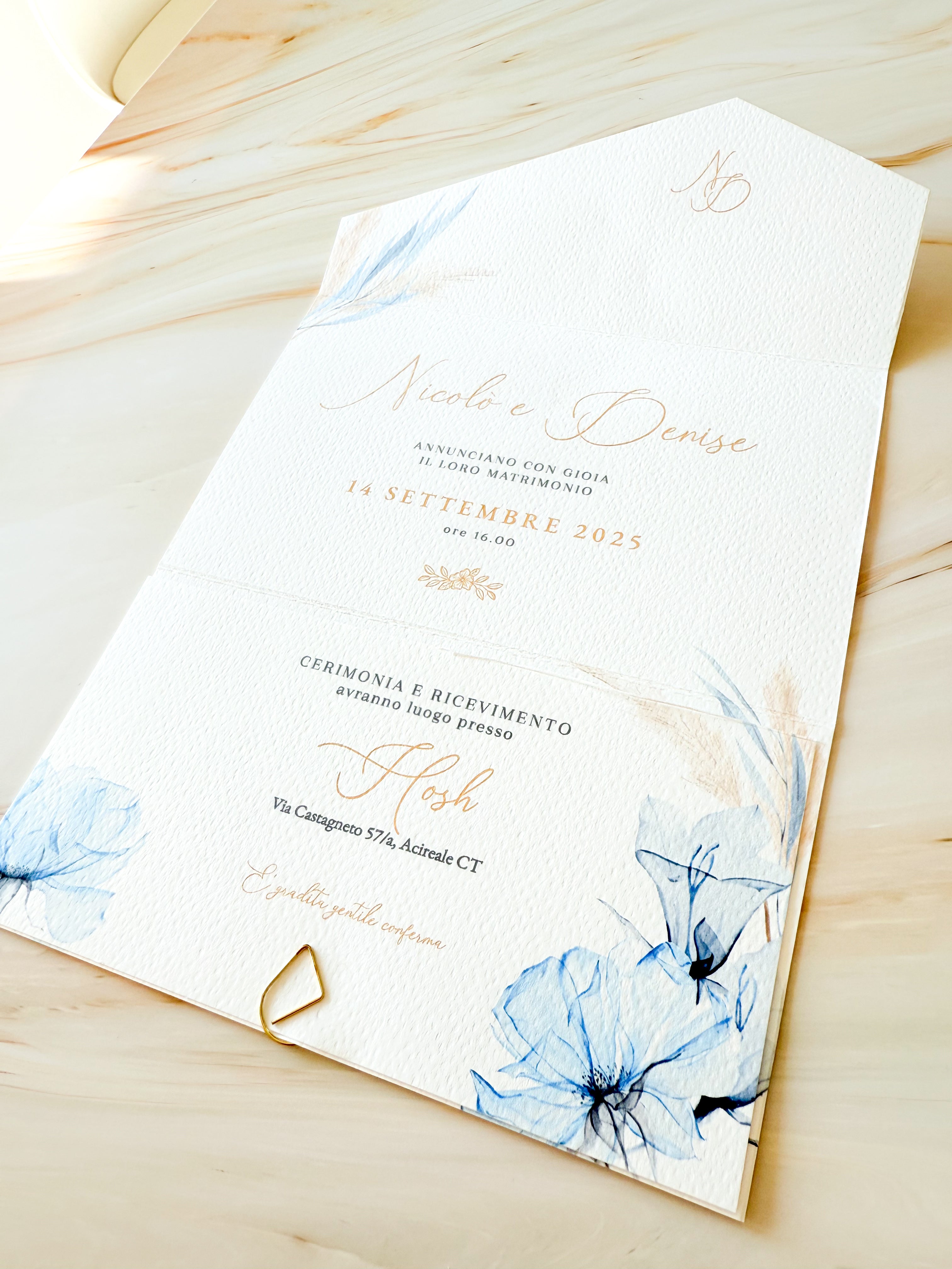 Blossom Sospiri - Partecipazioni di matrimonio