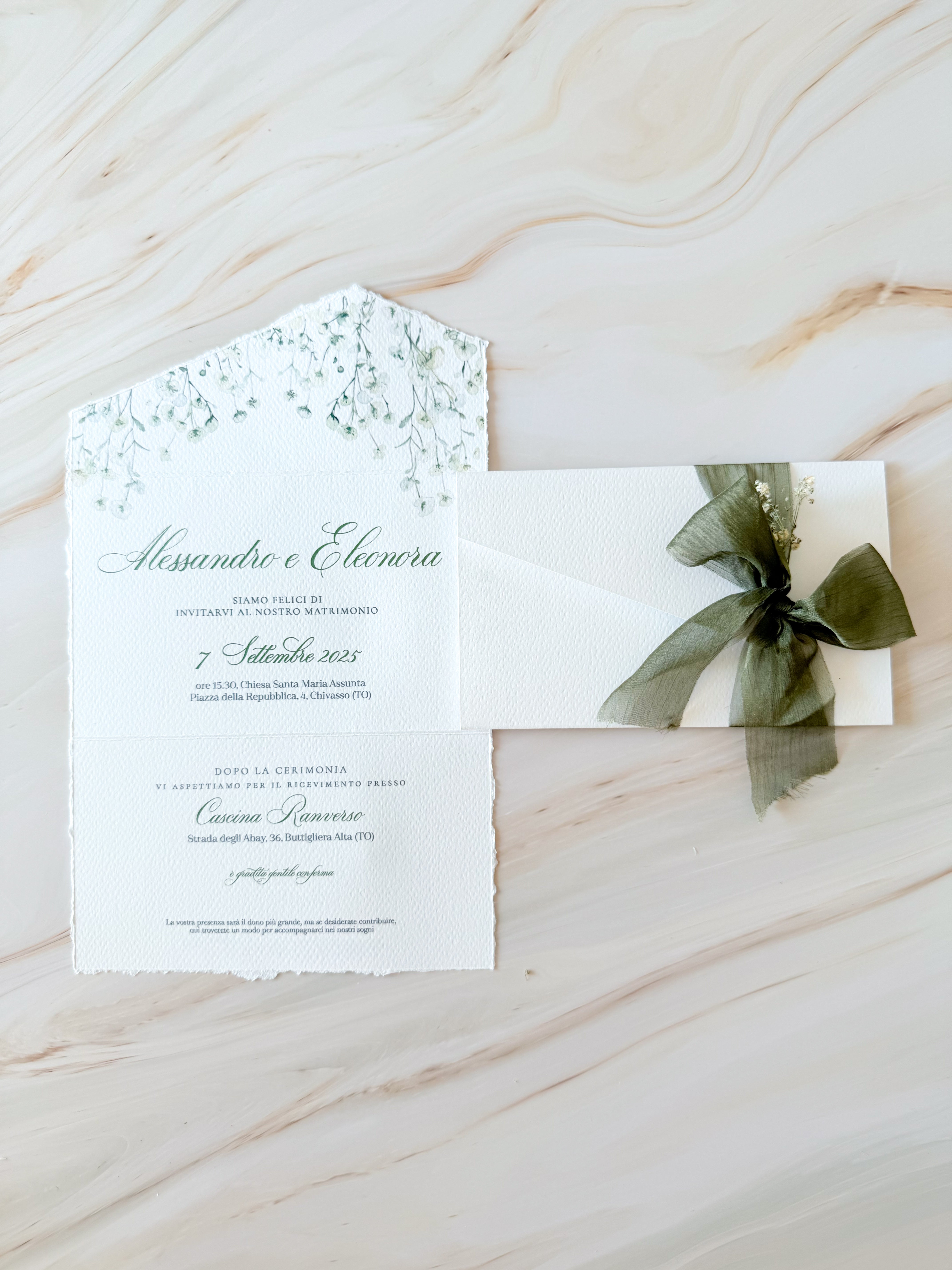 Blossom Rugiada - Partecipazioni di matrimonio