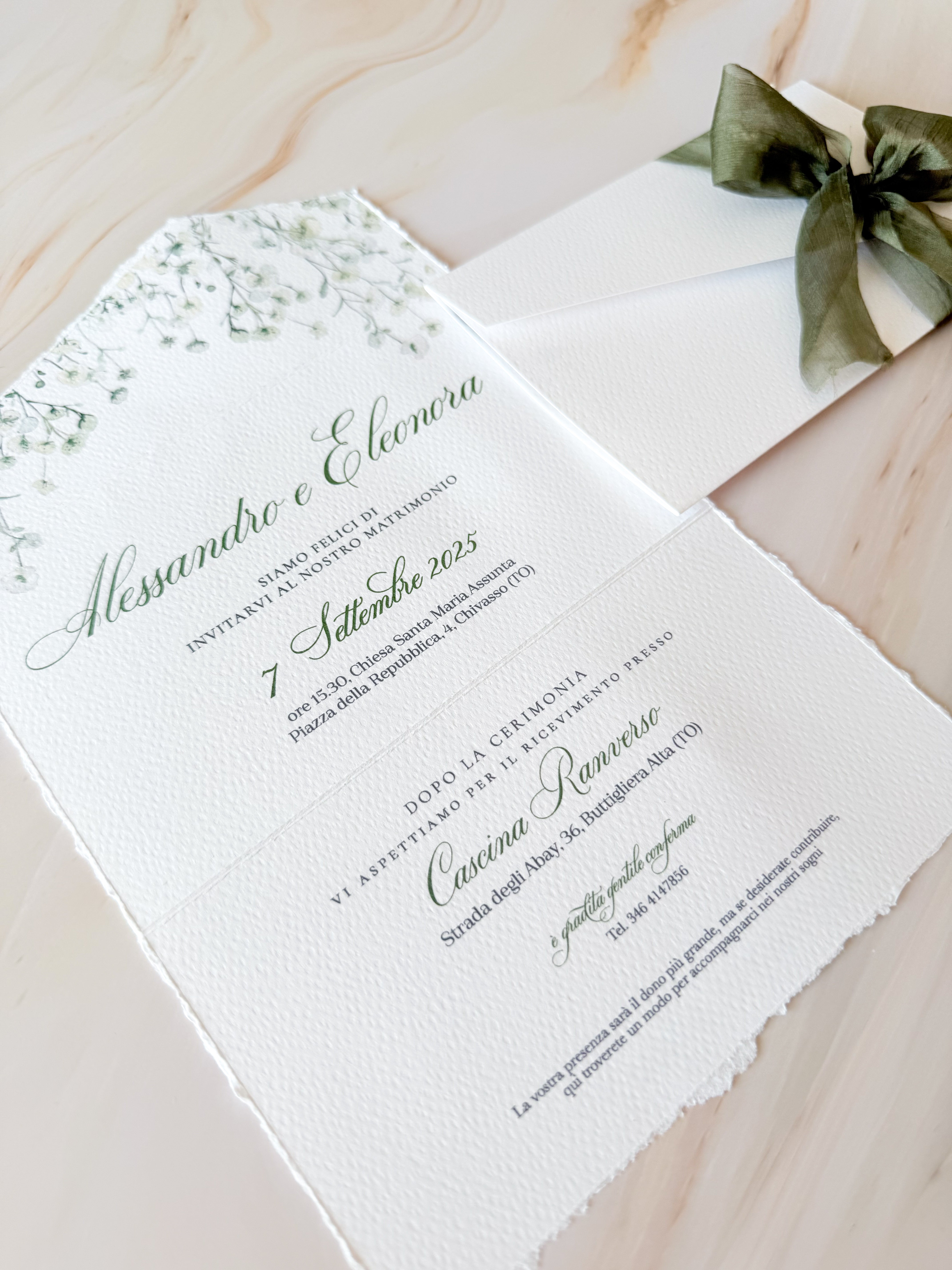 Blossom Rugiada - Partecipazioni di matrimonio