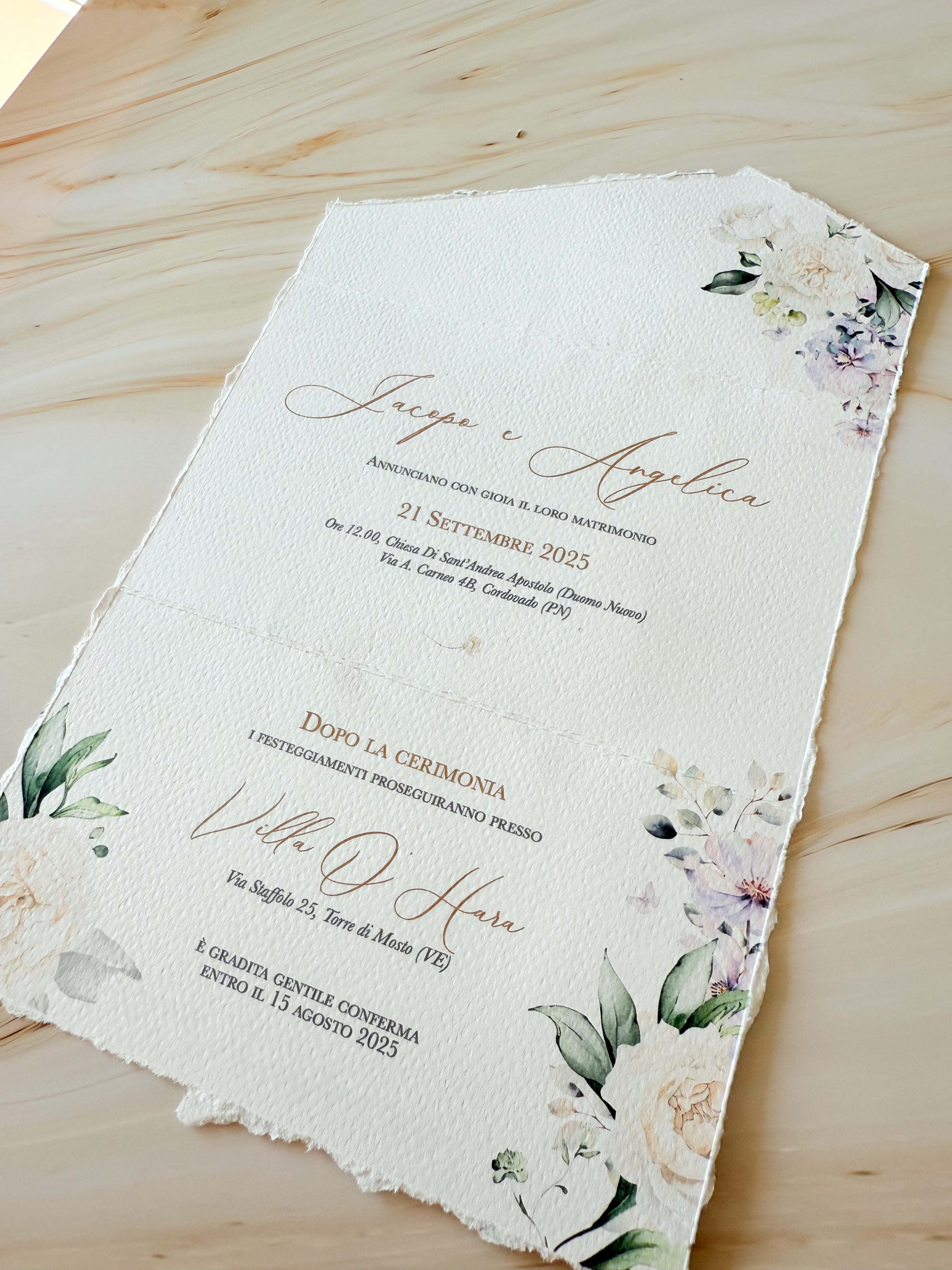 Blossom Aphrodite - Partecipazioni di matrimonio