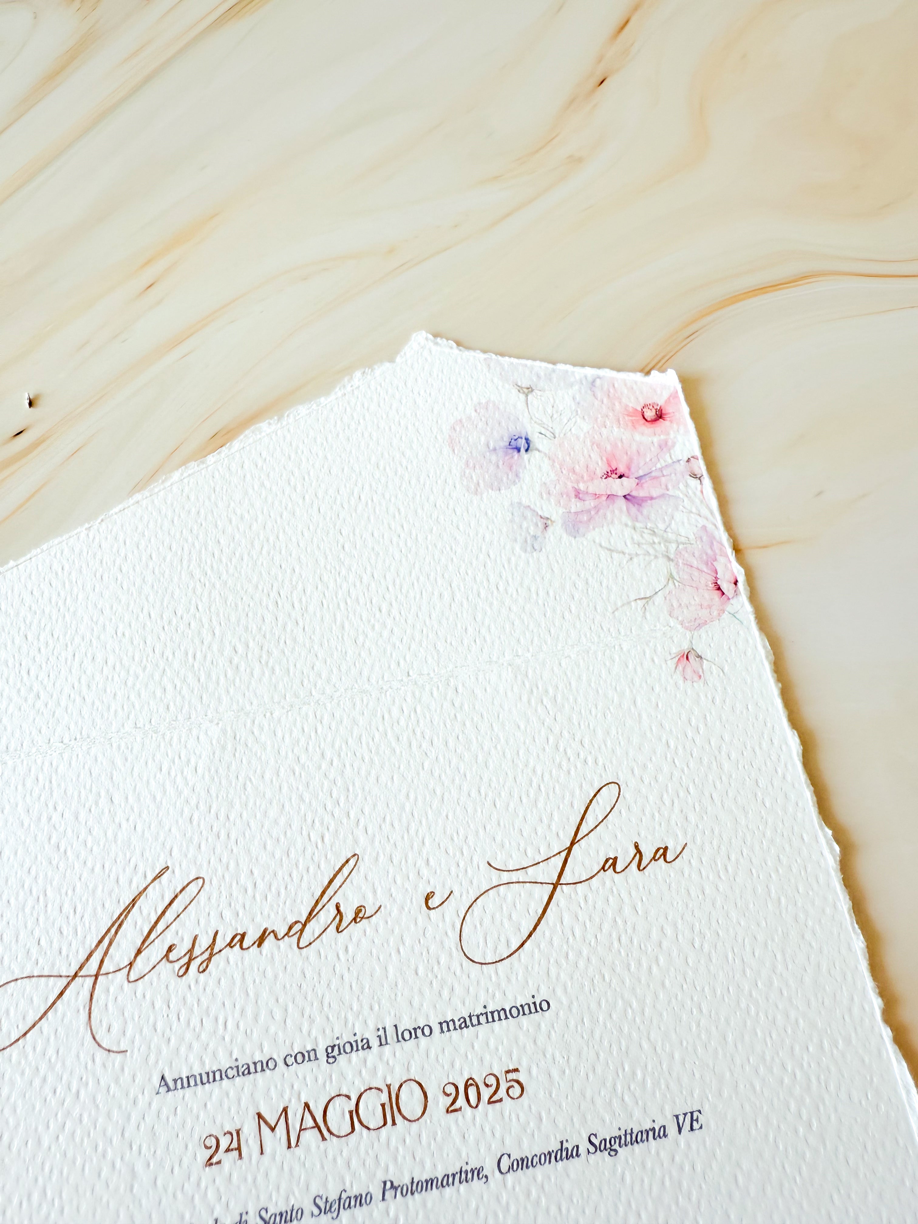 Blossom Whisper - Partecipazioni di matrimonio