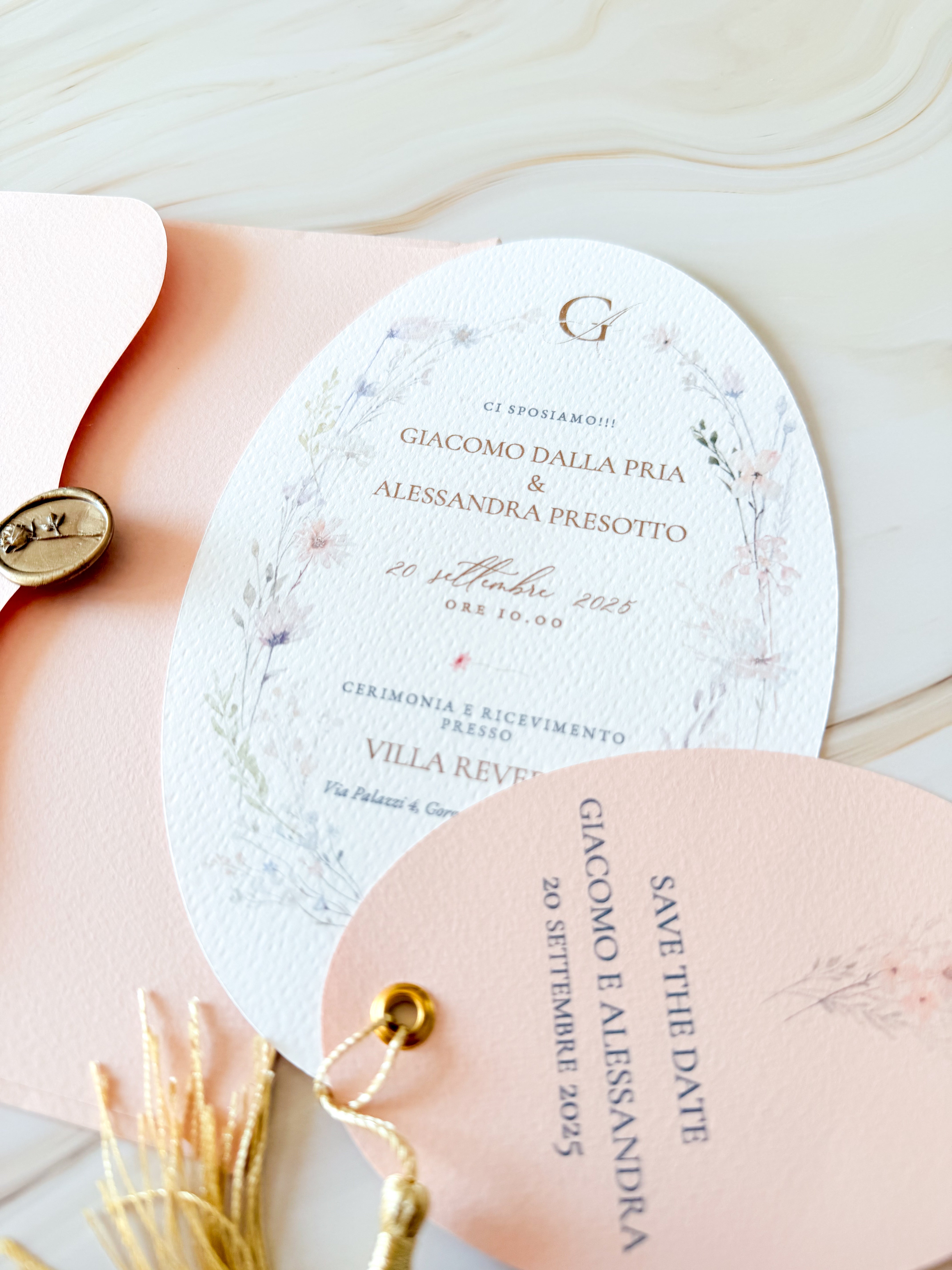 Petals Eternity - Partecipazioni di matrimonio