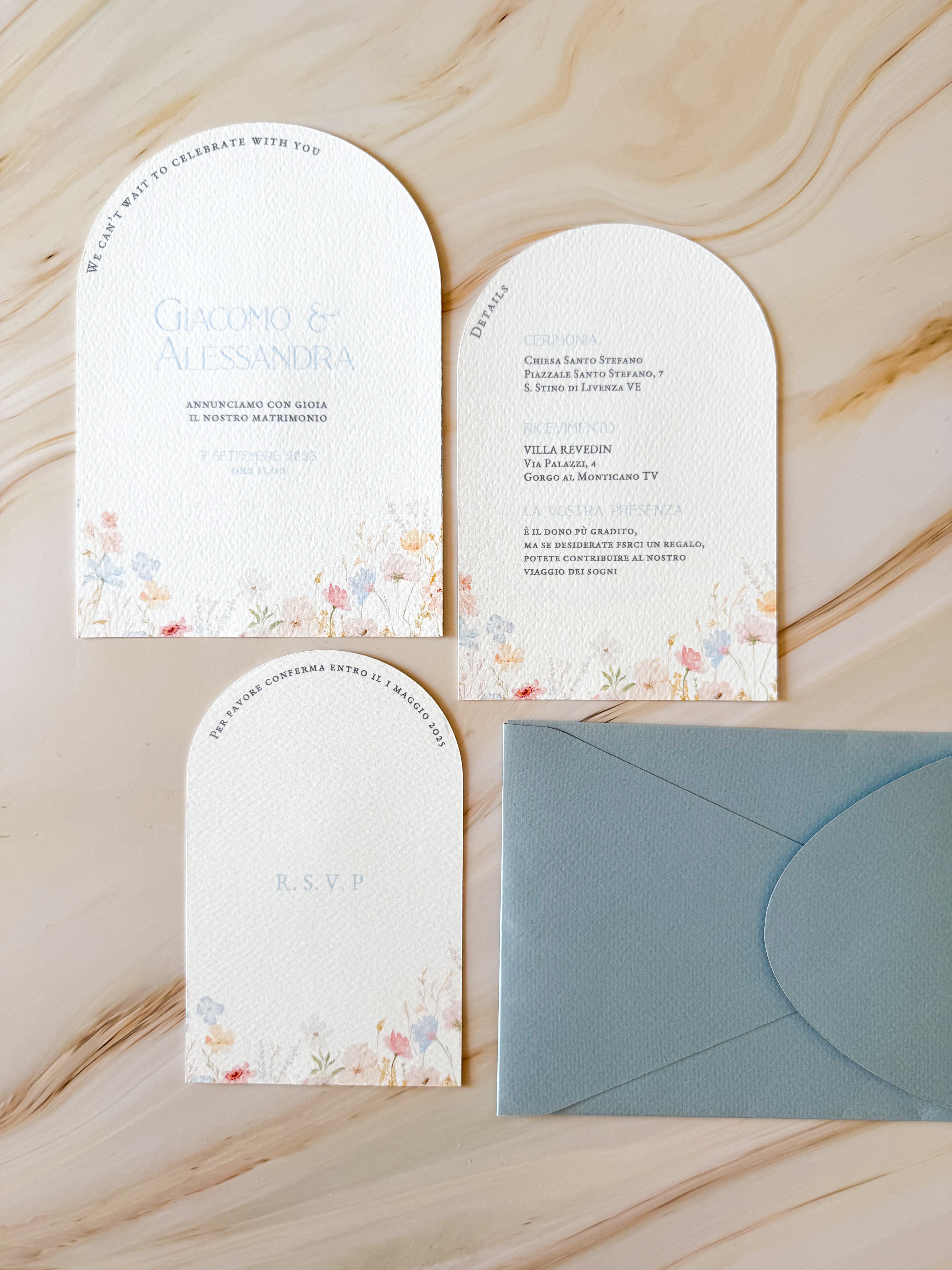 Petals Grace - Partecipazioni di matrimonio