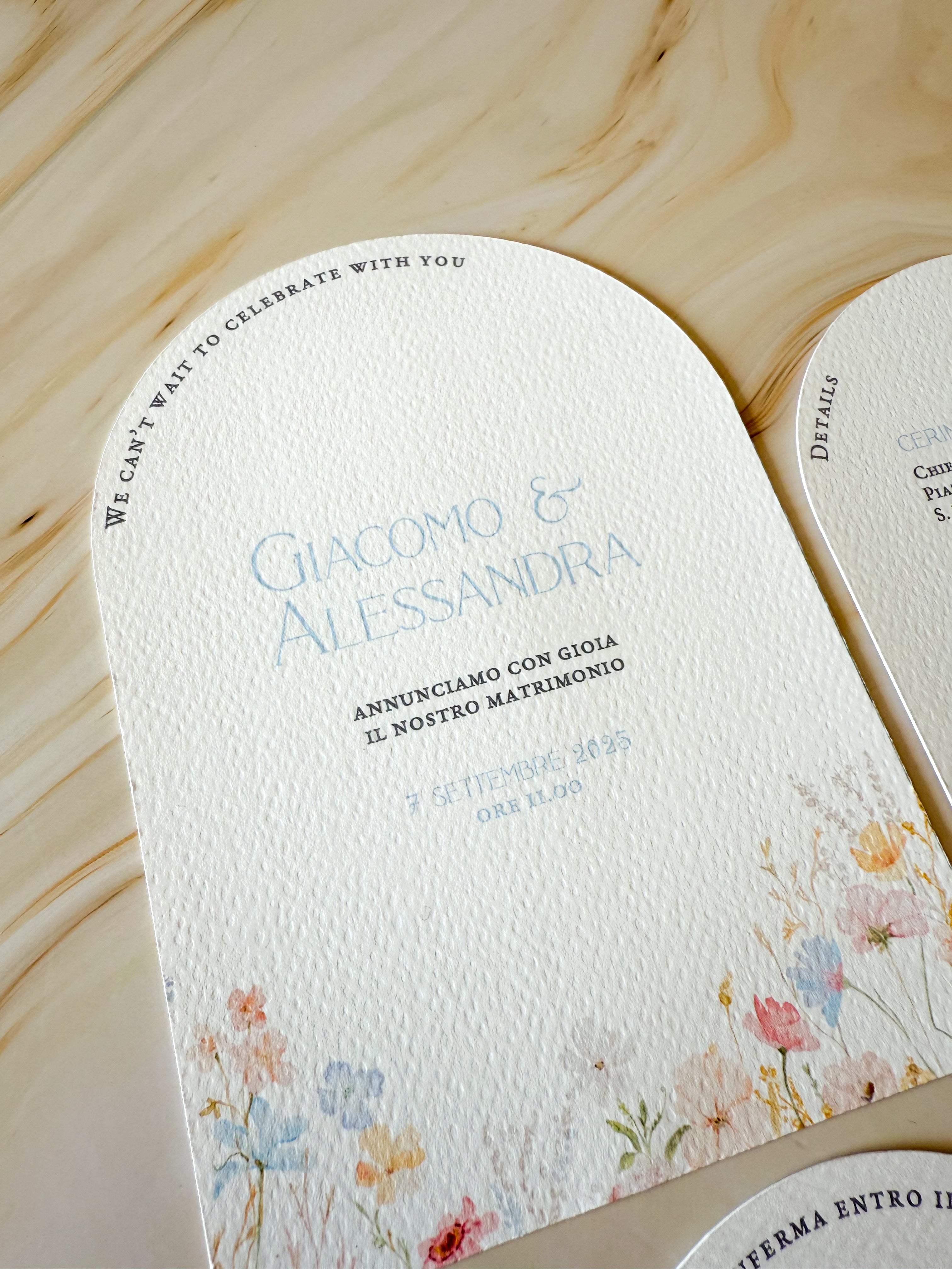 Petals Grace - Partecipazioni di matrimonio