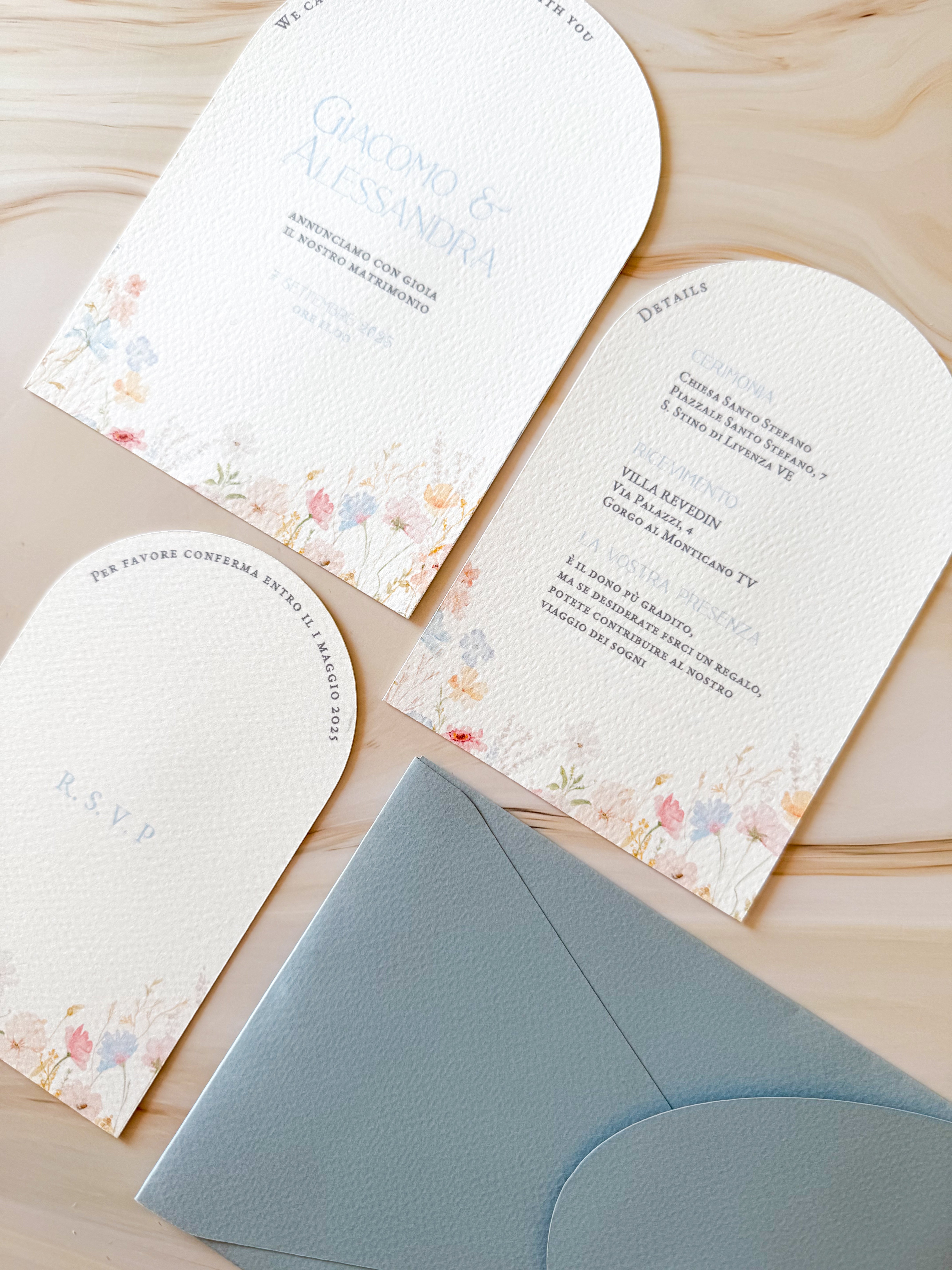 Petals Grace - Partecipazioni di matrimonio