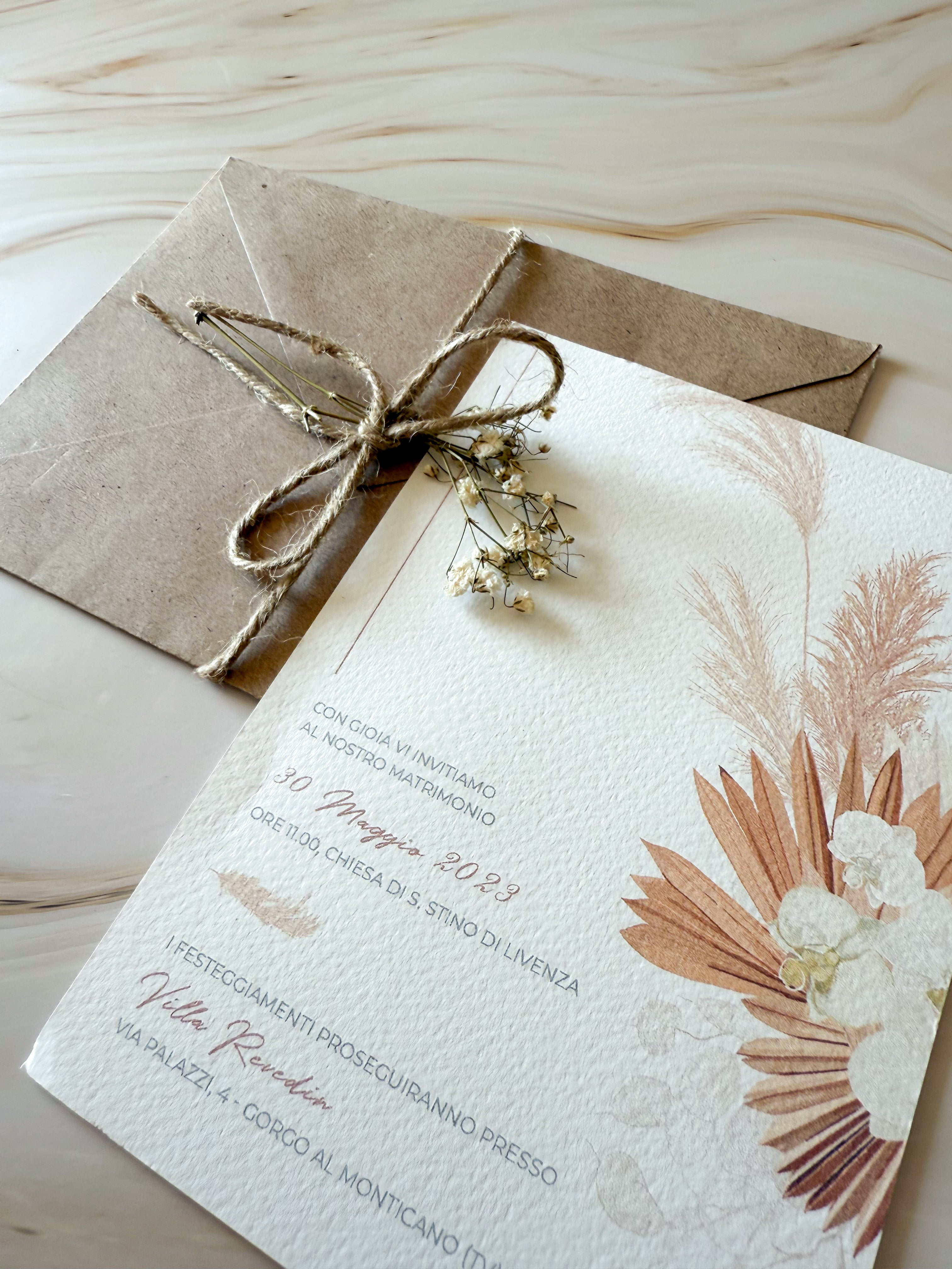 ESSENCE Pampée Fleurie - Partecipazioni di matrimonio