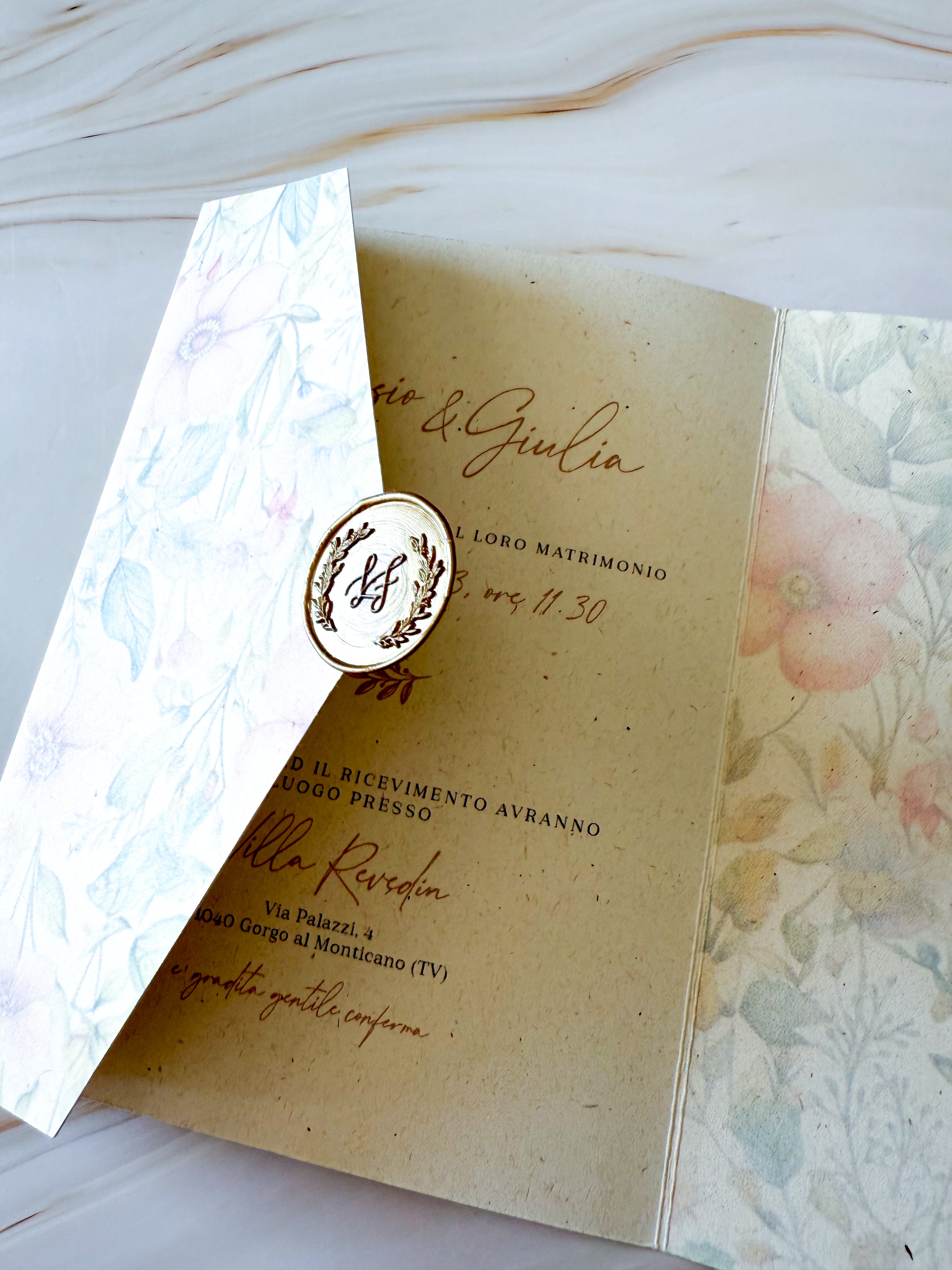 Letters Élise - Partecipazioni di matrimonio