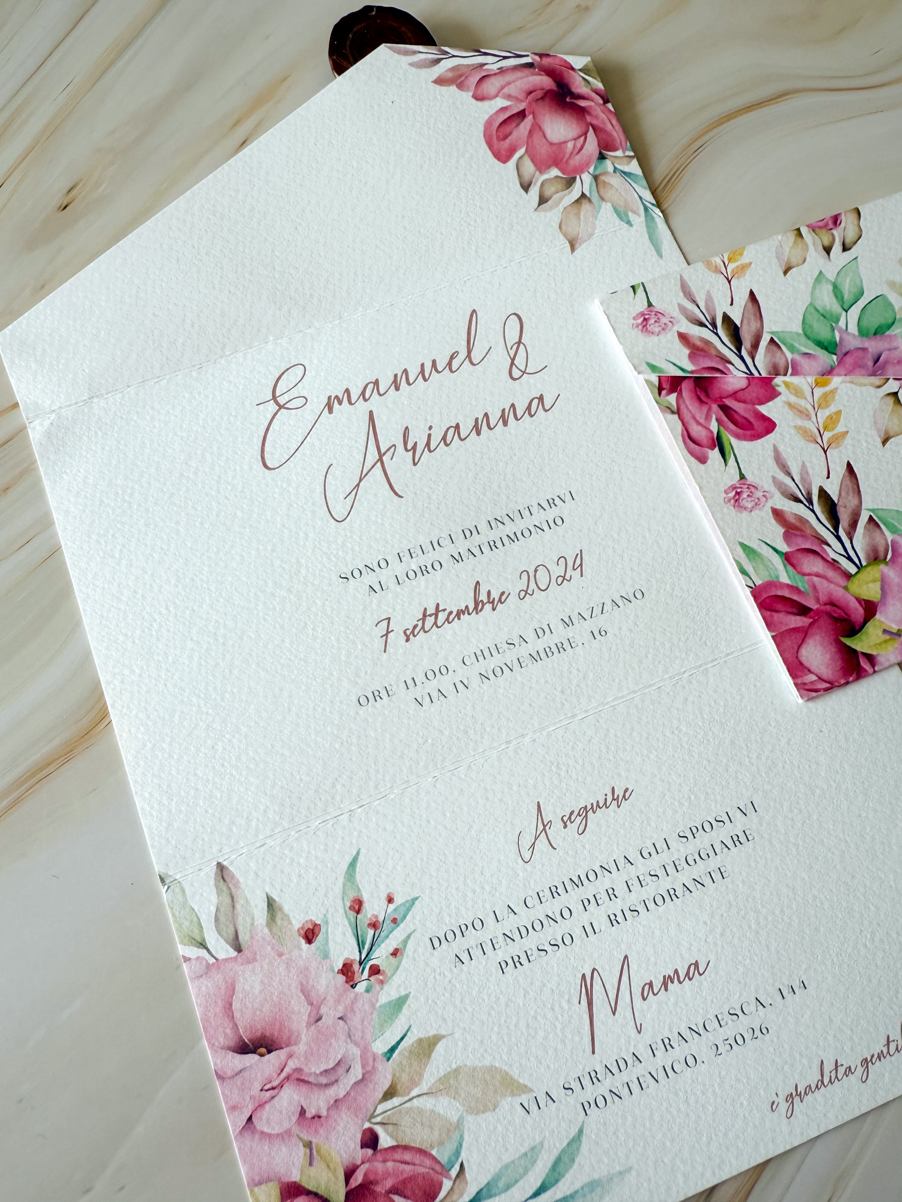 Blossom Serenade - Partecipazioni di matrimonio
