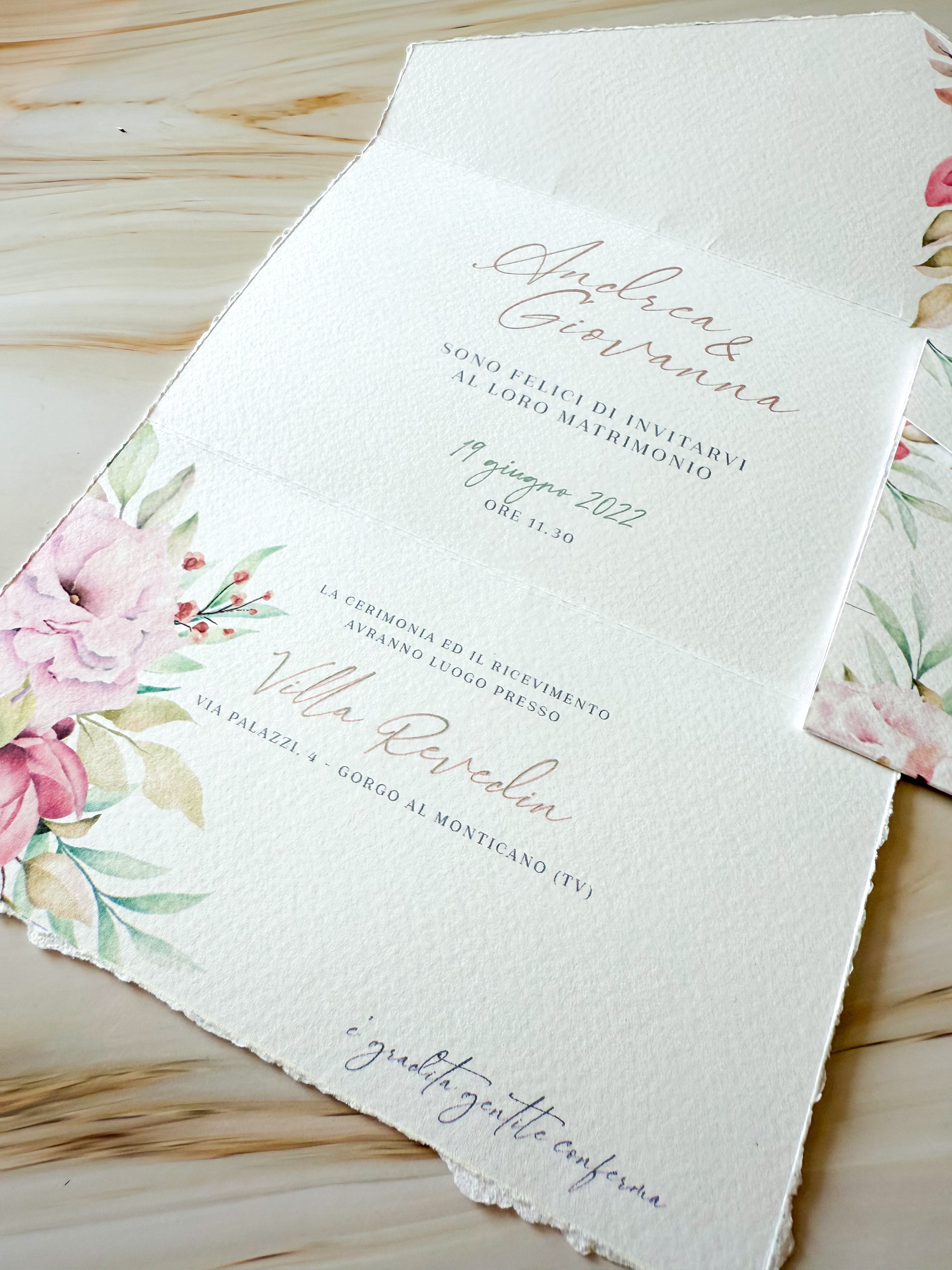 Blossom Serenade - Partecipazioni di matrimonio