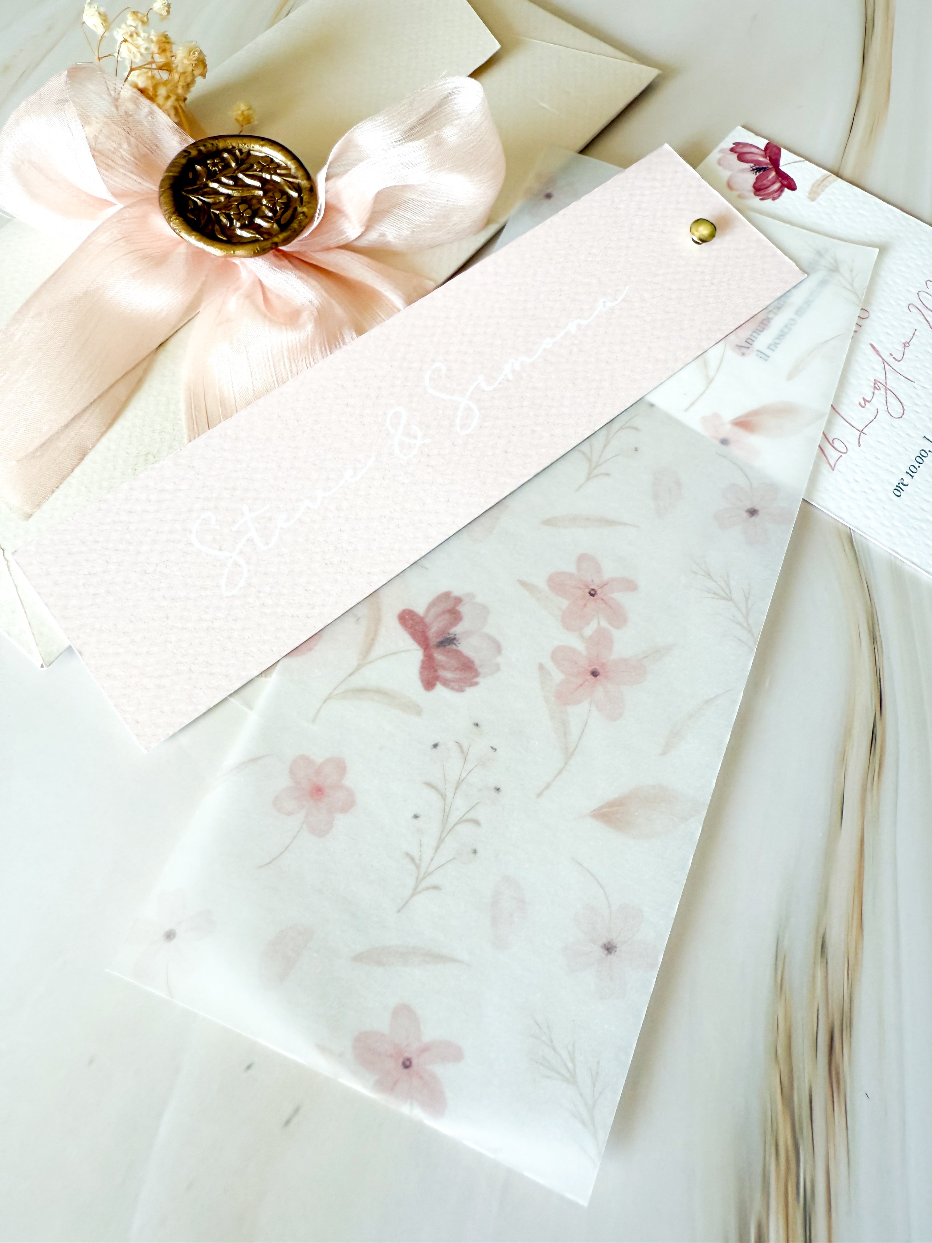 Spring Rubra - Partecipazioni di matrimonio