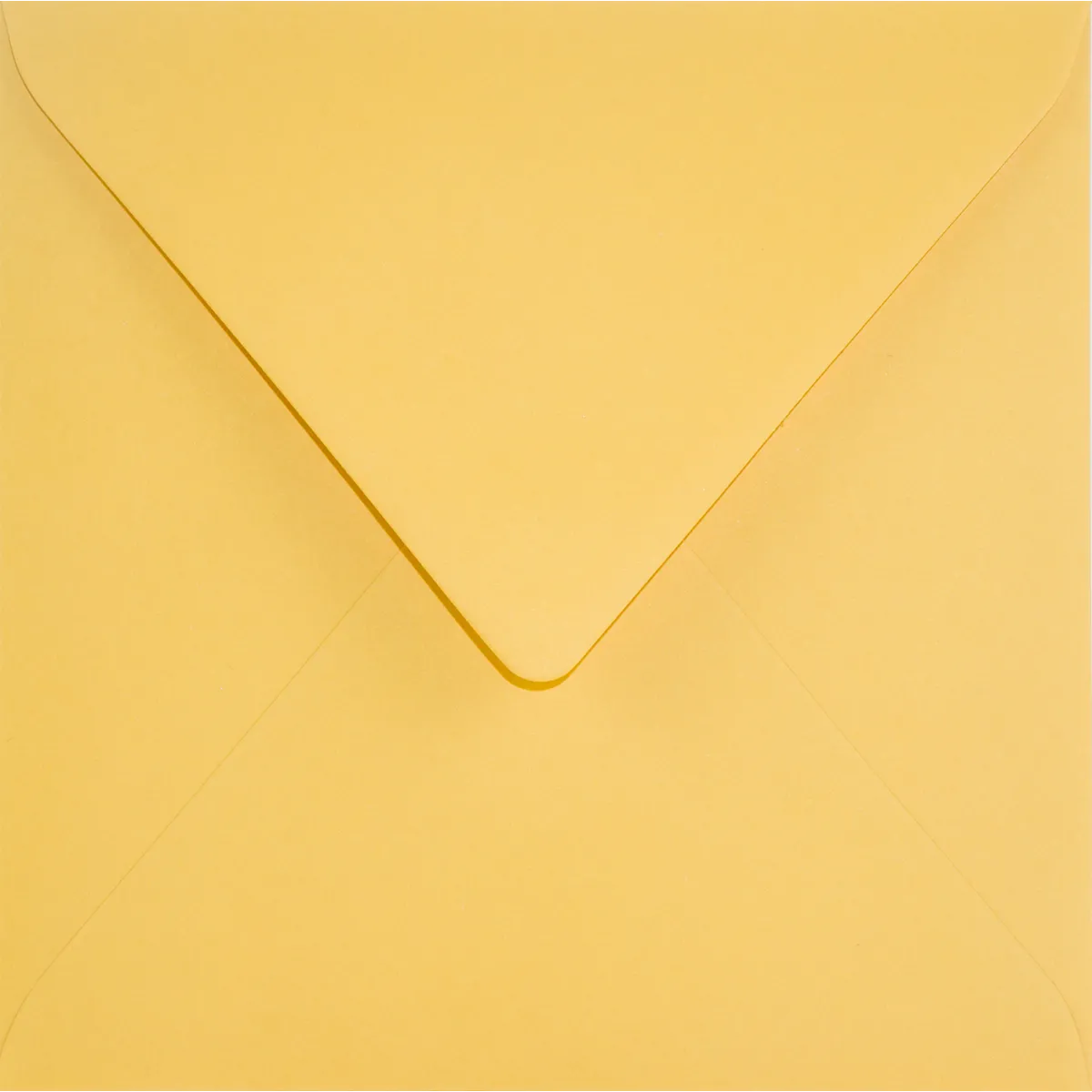 Busta basic Giallo scuro quadrata 153 × 153 mm