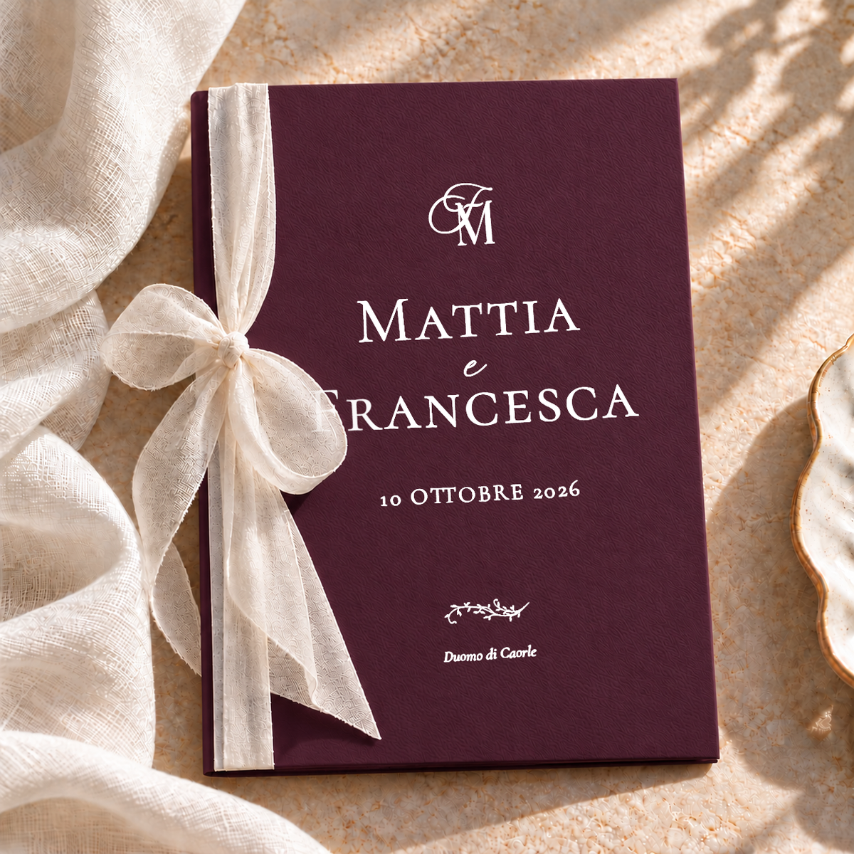 Libretto cerimonia Materica - Prugna